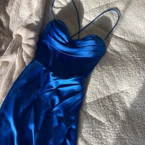 Prom dress royal blue
